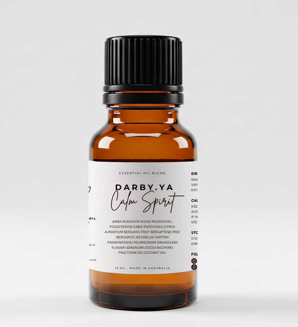 Darby.ya Calm Spirit 호주 오가닉 블렌딩 에센셜 오일 15ml 1개