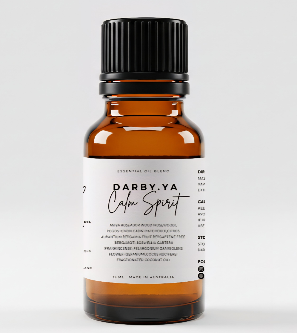 Darby.ya Calm Spirit 호주 오가닉 블렌딩 에센셜 오일 15ml 1개