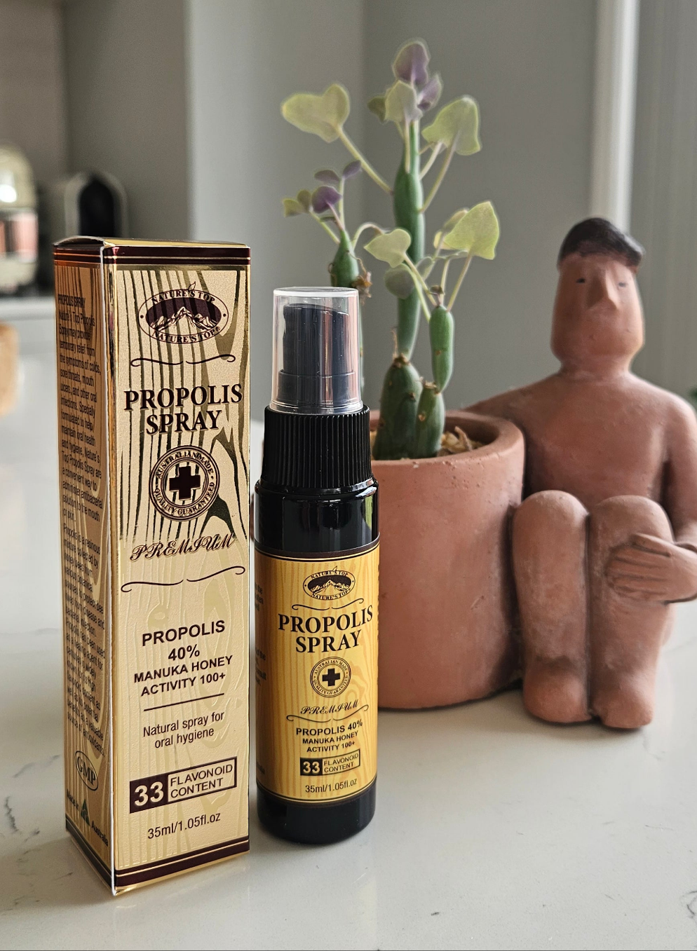호주 프리미엄 고함량 프로폴리스 40%  마누카허니 포함 스프레이 5개 1셋트