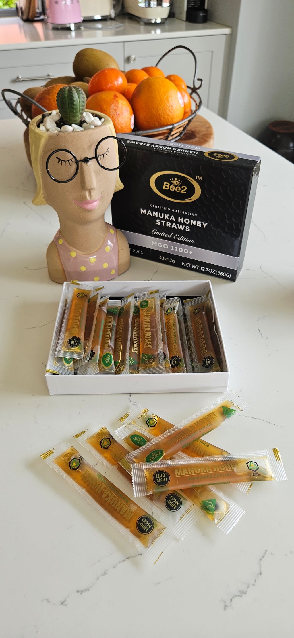호주 마누카 허니 스틱 MGO 1100+ 리미티드 Manuka Honey straws 30g×12  개 스틱