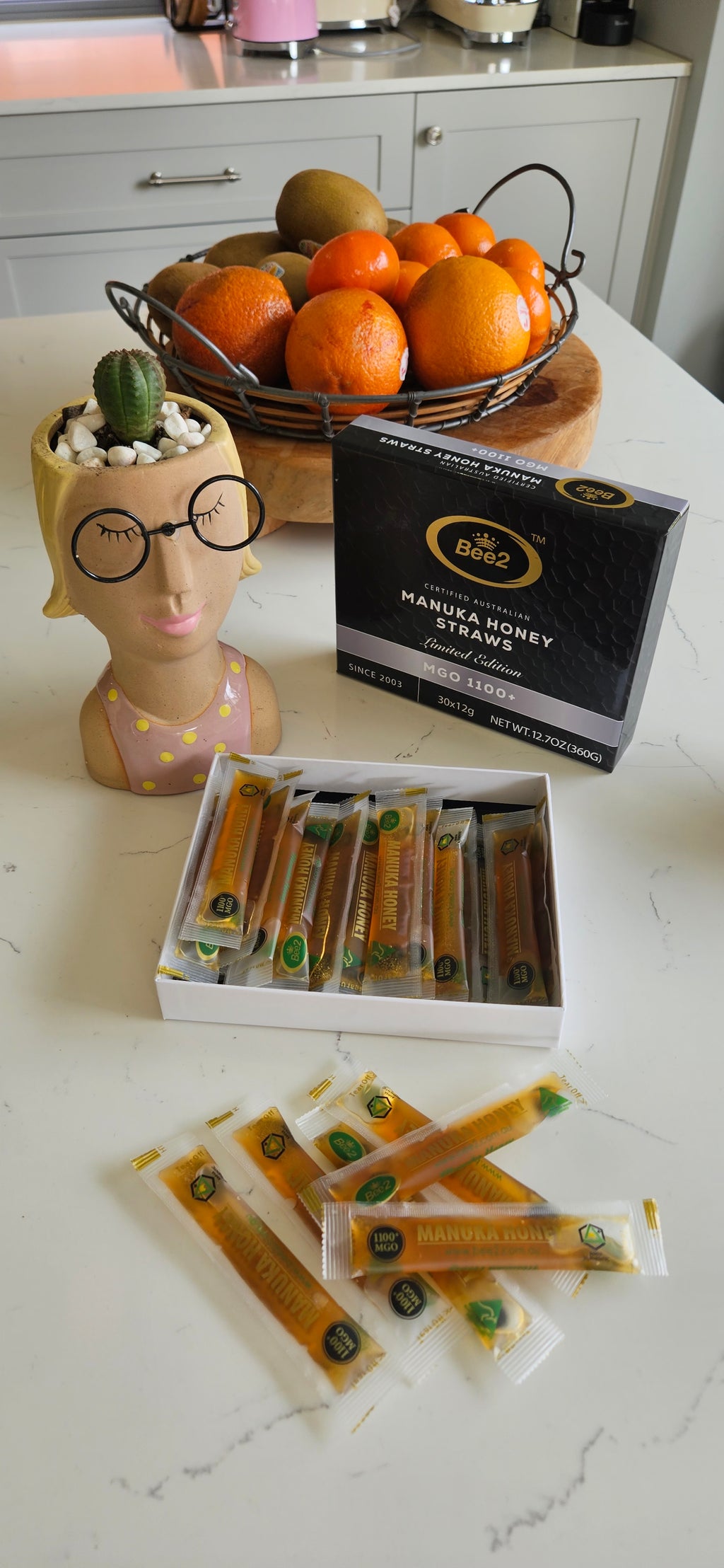 호주 마누카 허니 스틱 MGO 1100+ 리미티드 Manuka Honey straws 30g×12  개 스틱